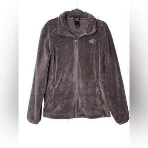 The North Face Osito Fleece Zip Jacket in Grey Purple Size XL